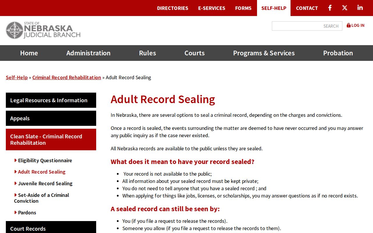 Battle Creek criminal records and Madison County adult sealing instructions