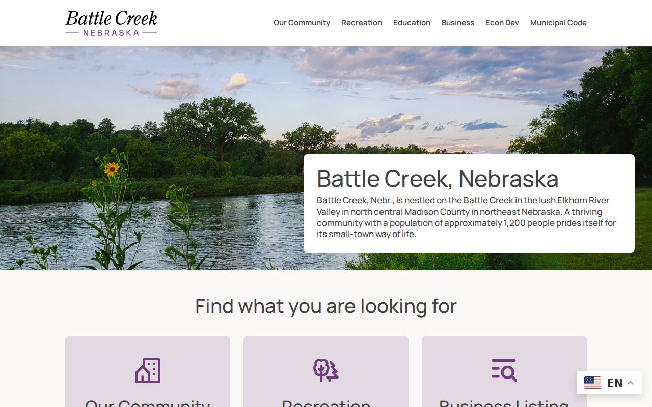 Battle Creek criminal records contact source in Madison County