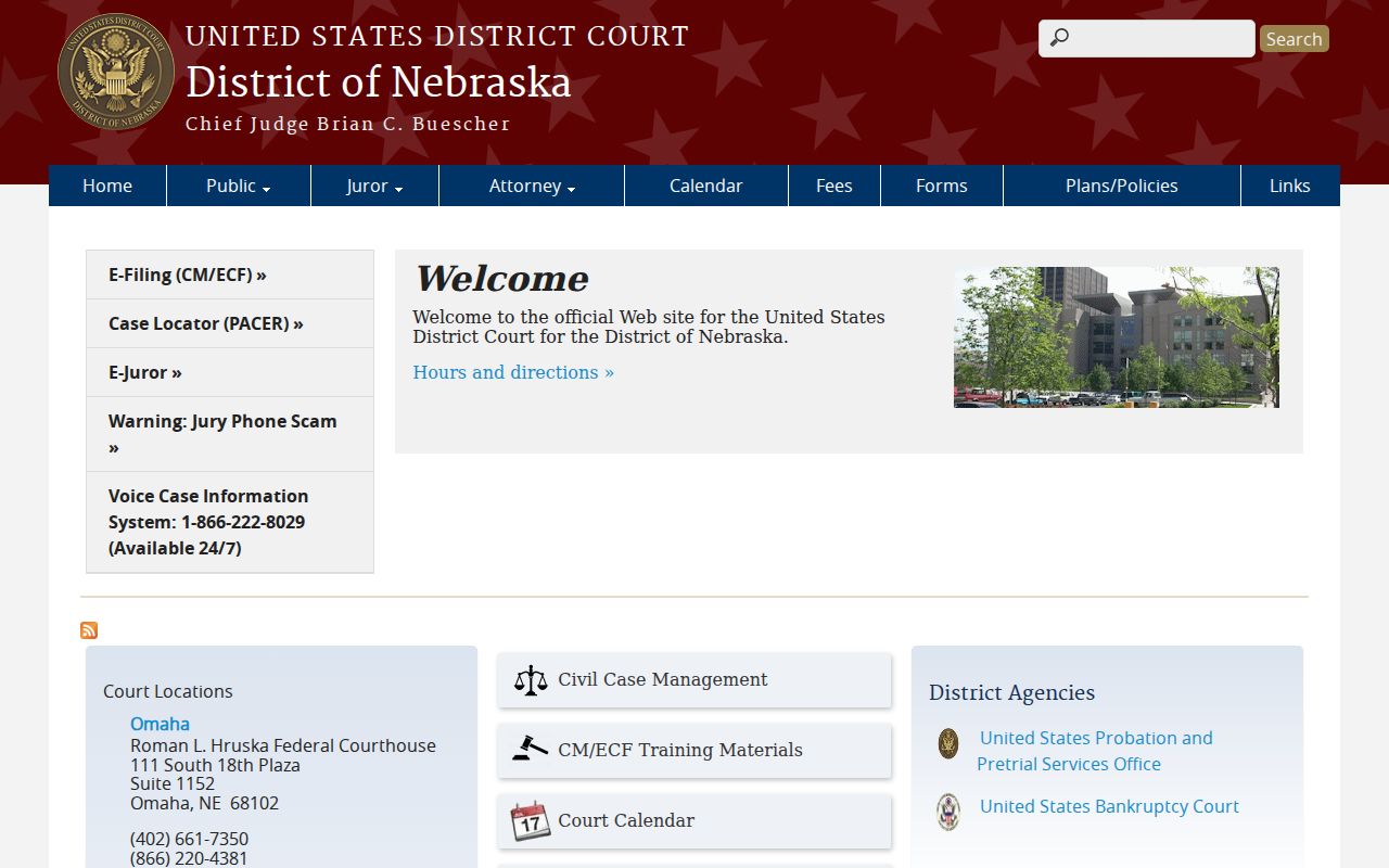 Federal court layer for Madison County criminal history